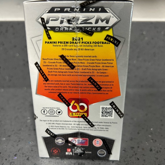 2021 Panini Prizm Draft Picks Football Blaster Box Factory Sealed - Picture 4 of 5